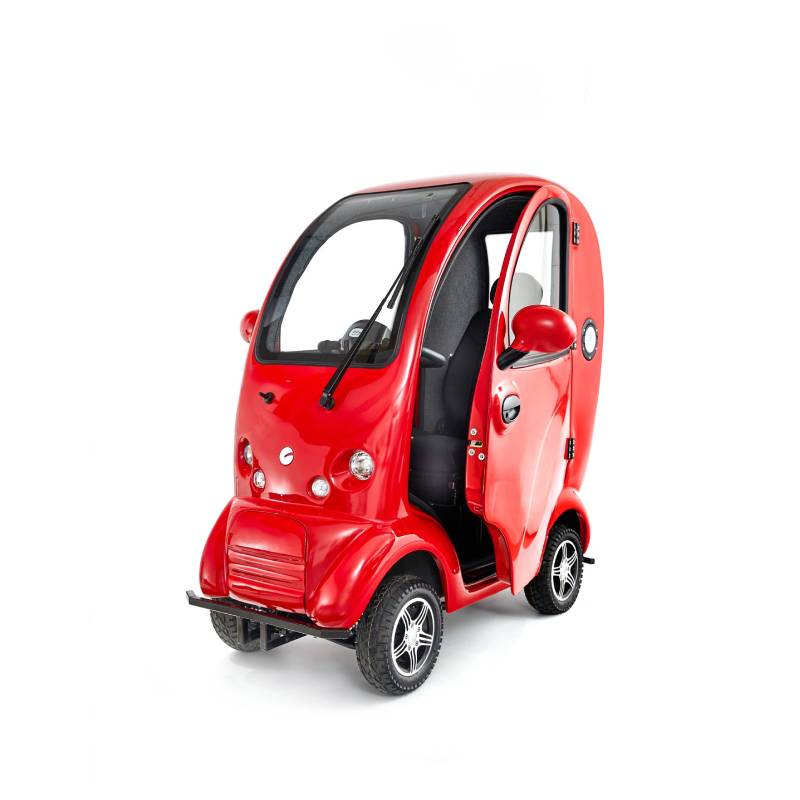 Cabin Car Red Open Door