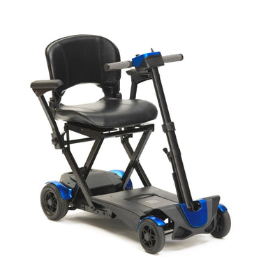 Drive Autofold Folding Mobility Scooter Blue 1-min