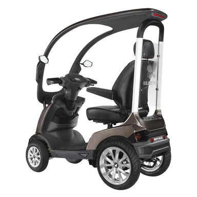Royale 4 Sport Scooter - Seat and Steering View