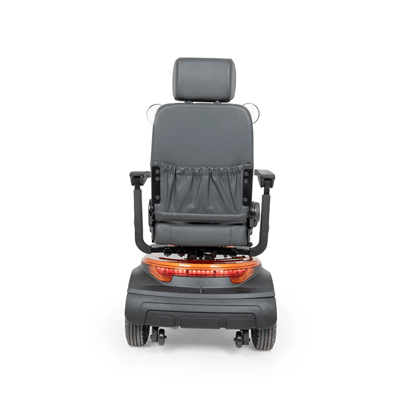 Savvy 8 - Gray electric wheelchair on a white background