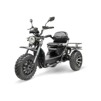 ScooterPac Invader Black Front Side