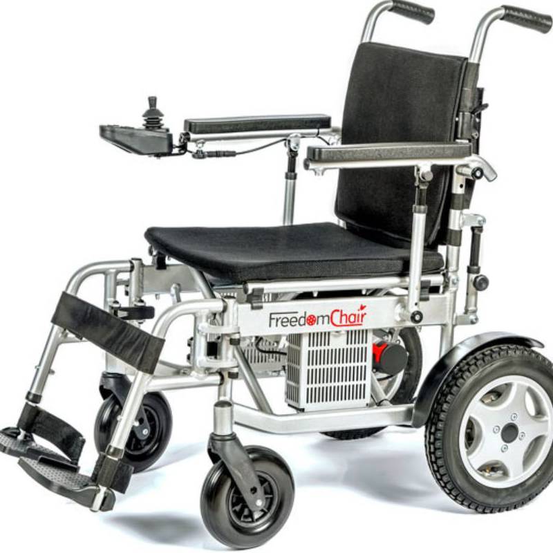 Freedom Electric Wheelchair - sideview