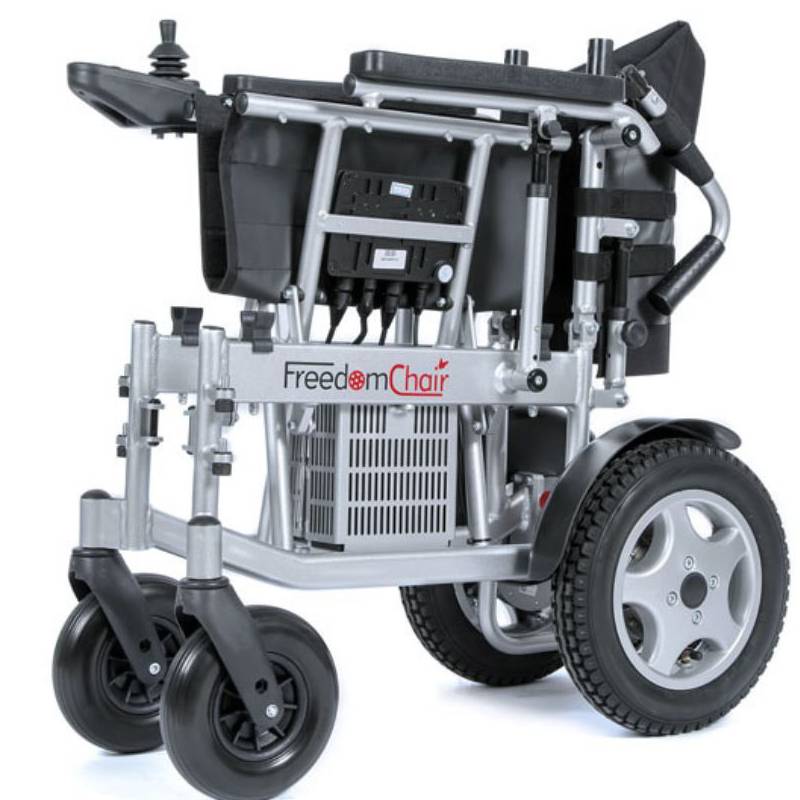 Freedom Electric Wheelchair - folded