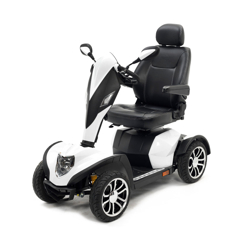 Cobra Scooter White Left Side