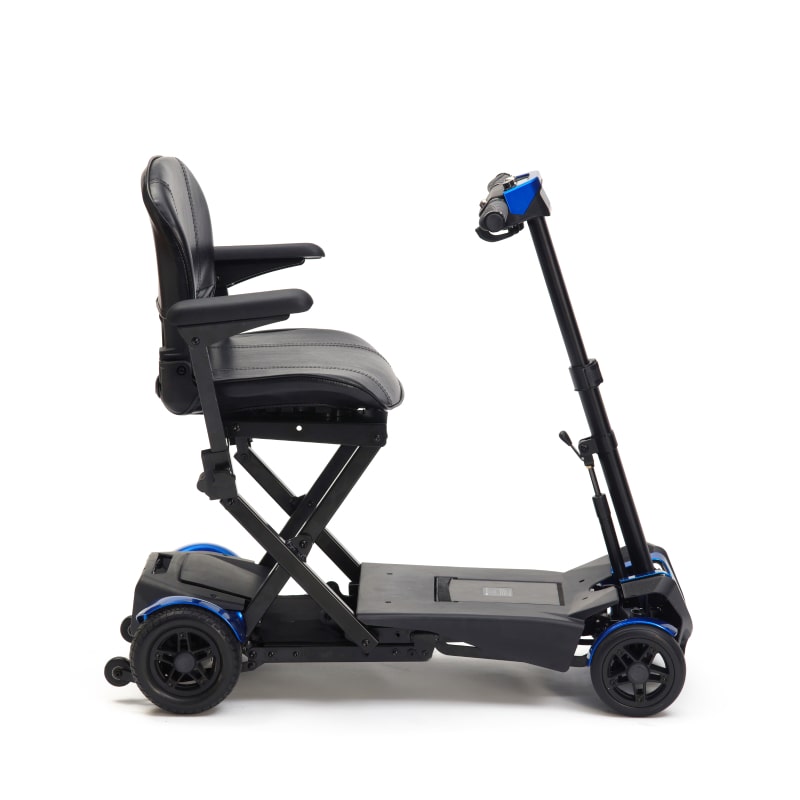 Drive Autofold Folding Mobility Scooter Blue 3-min