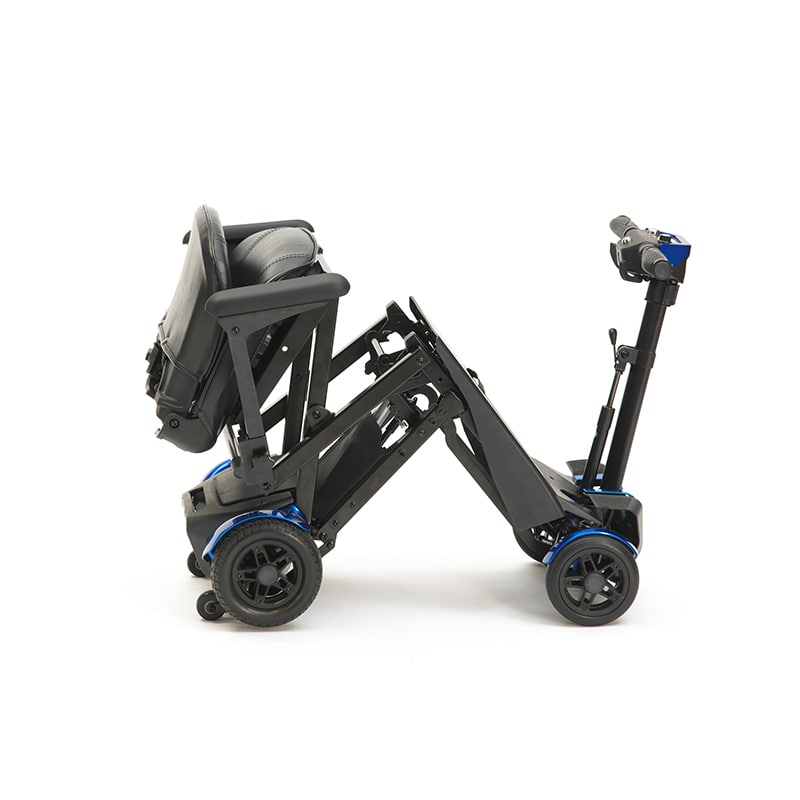 Drive Autofold Folding Mobility Scooter Blue 7-min