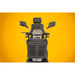 Scooterpac Savvy 8 Plus - mobility scoooter with black seat and mirrors on a yellow background