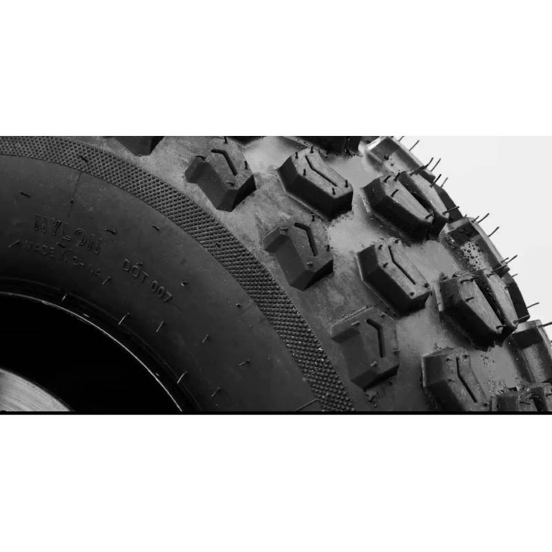 ScooterPac Invader Black Tyres